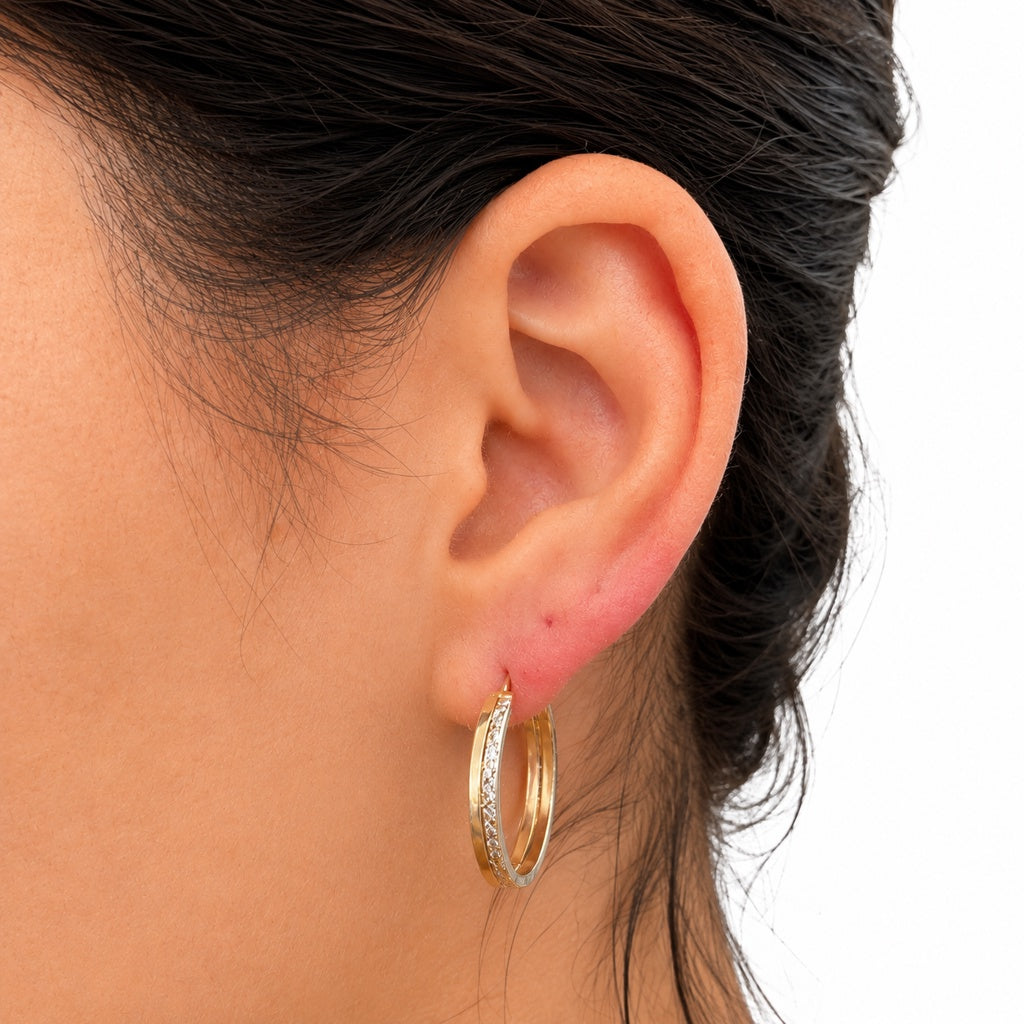 argollas argolla dos oro 14k