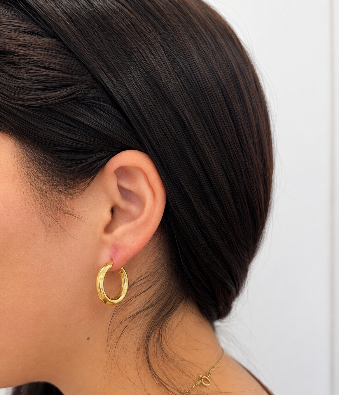 Argollas en 14 kt