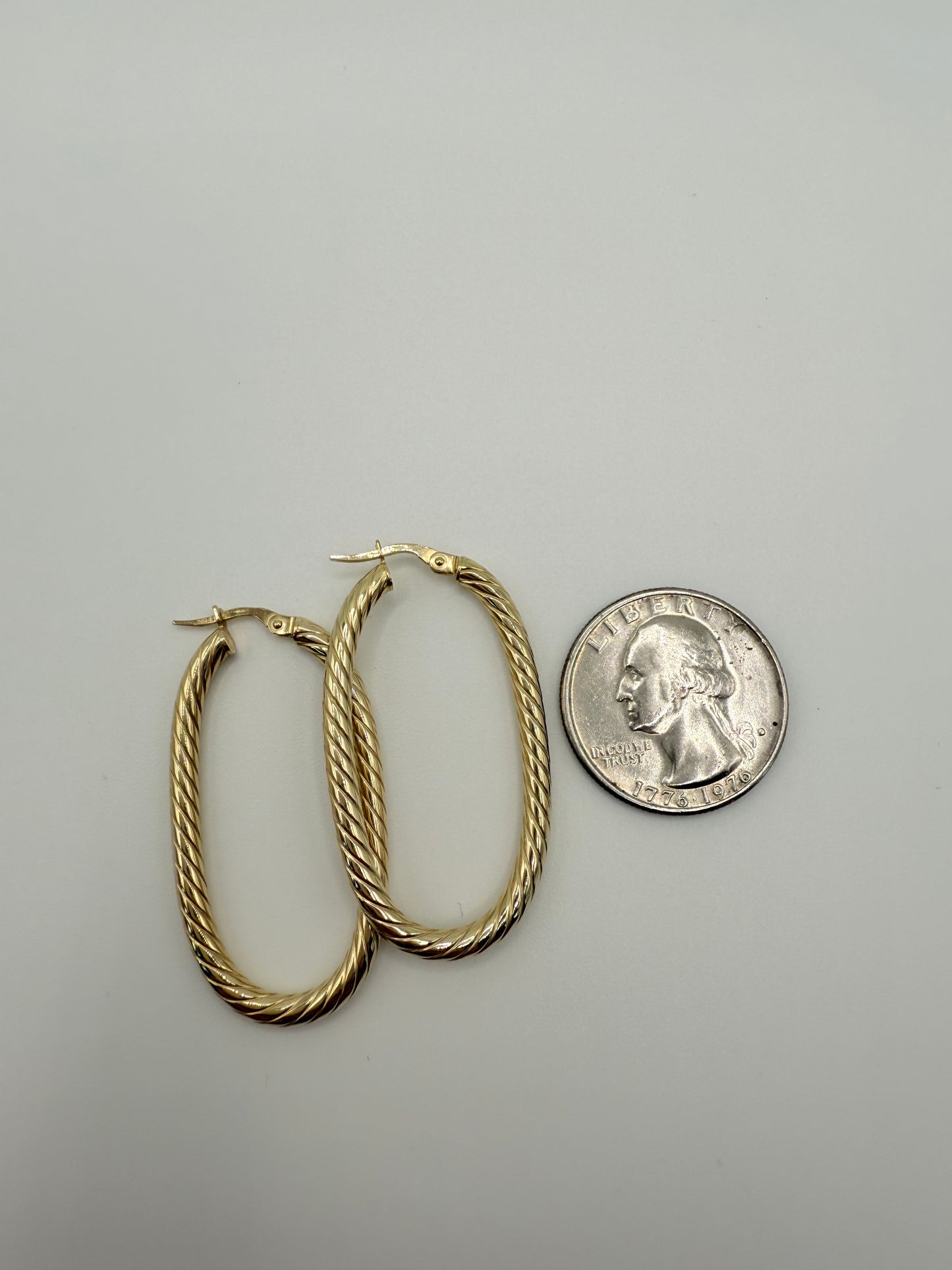 Argollas de oro de 14 kt!!