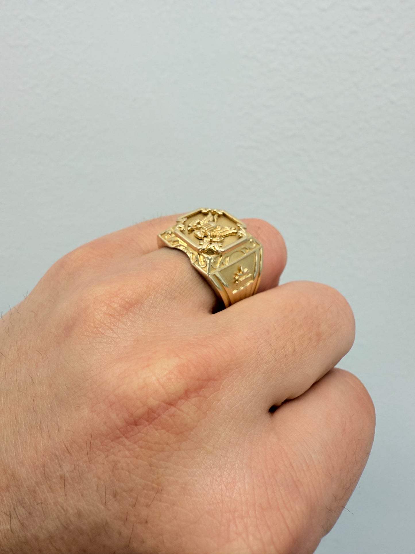 Anillo de hombre 14 kt !