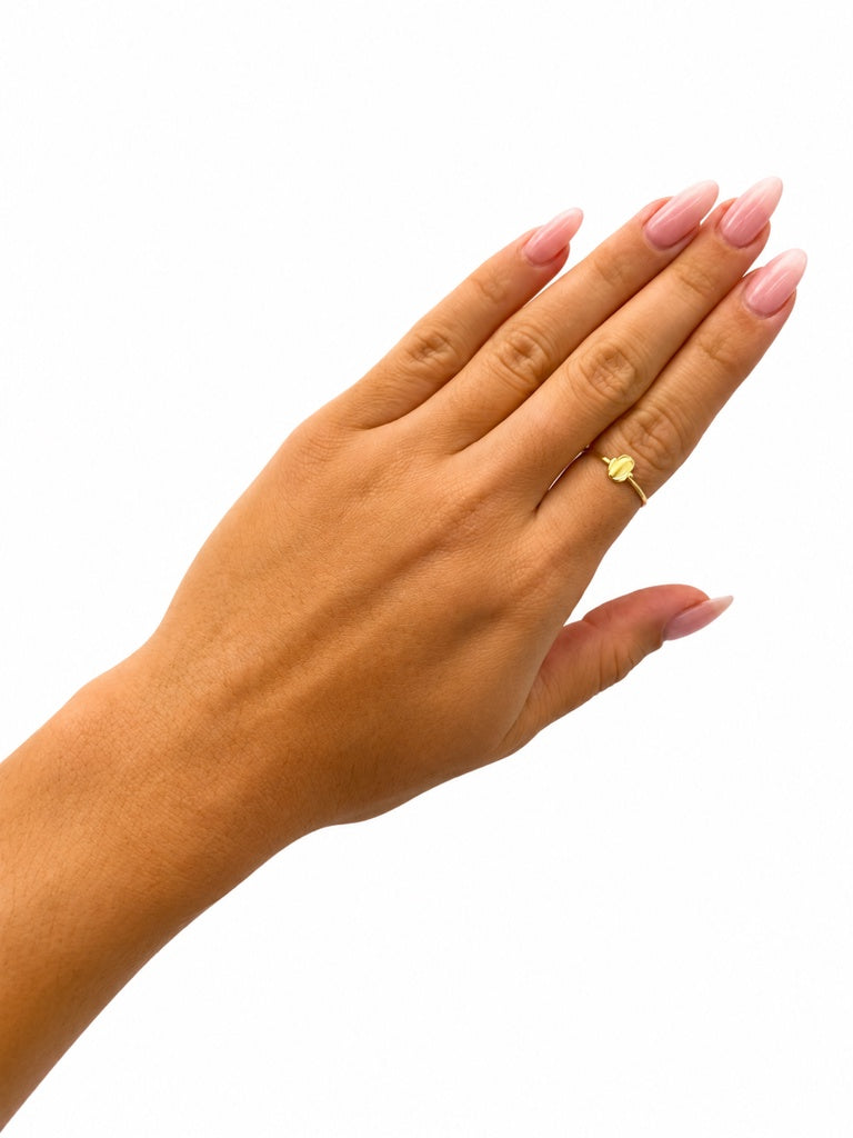 Anillo mano de Fatima 14k