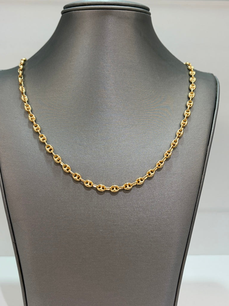 Cadena estilo GG 14k