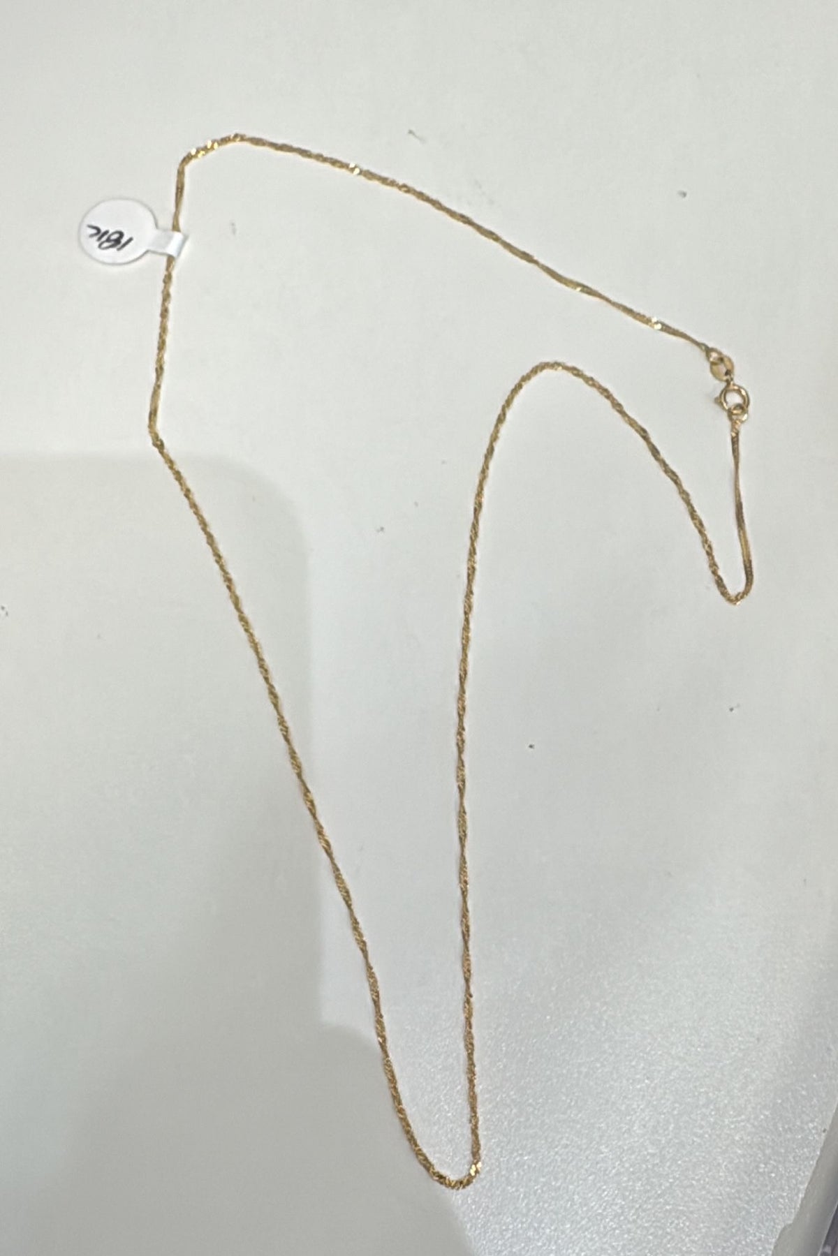 Cadena 18k Size 18