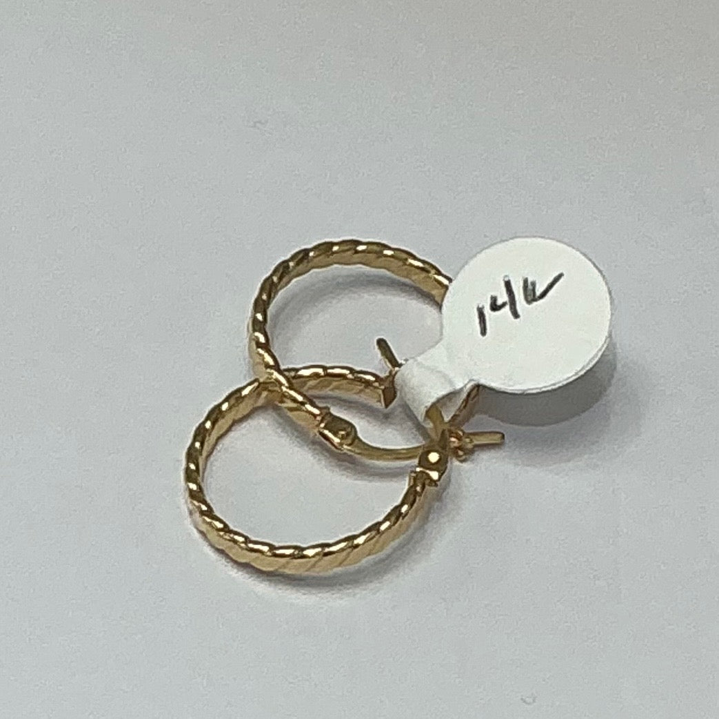 argollas 14k