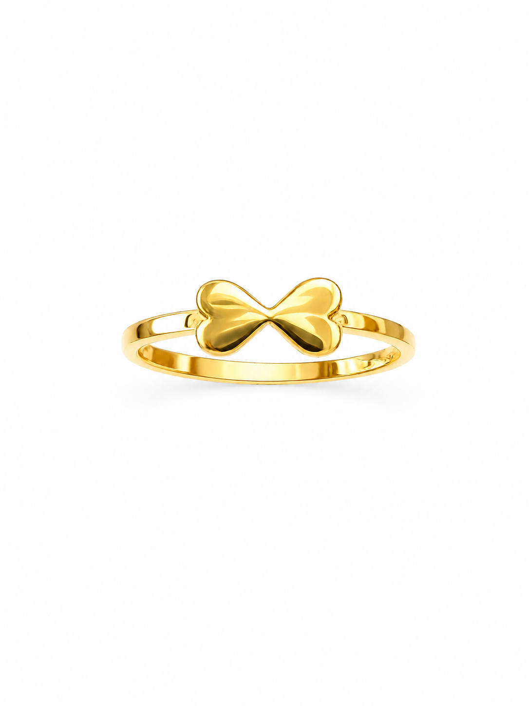 anillo de lazo 14k