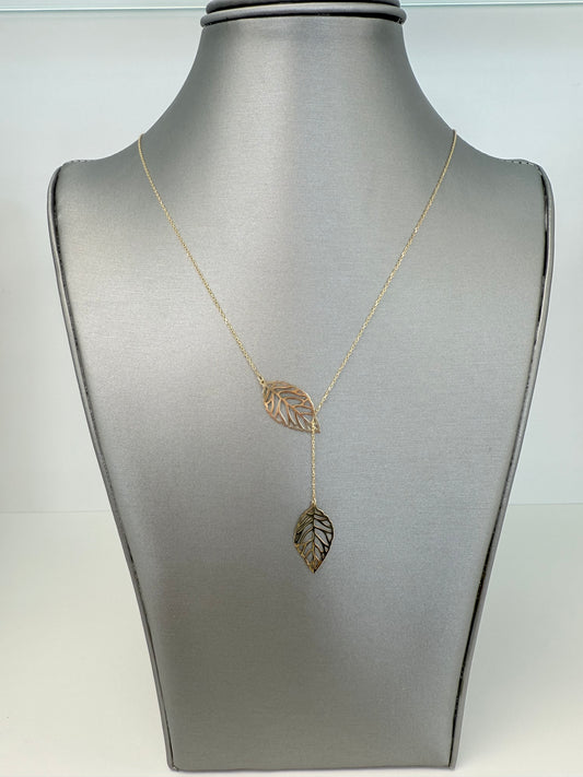 Cadena estilo corbata en oro de 14 kt !!