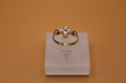 Anillo LV en oro 14k!!