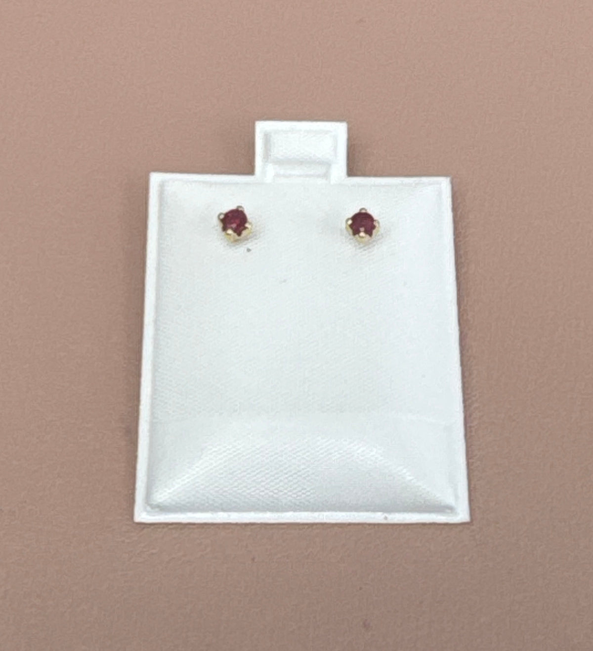 Aretes Rubi 18k
