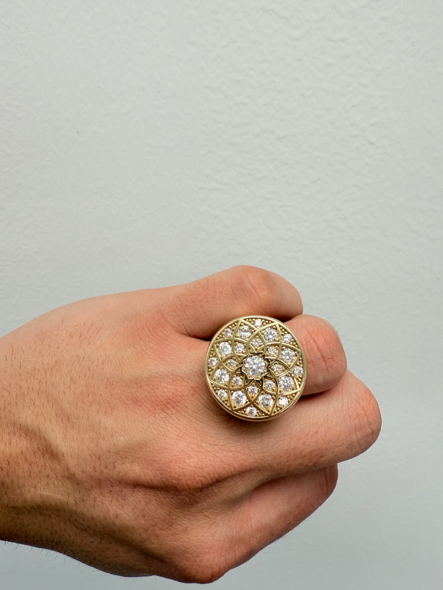 Anillo Roseta de 14 kt !!