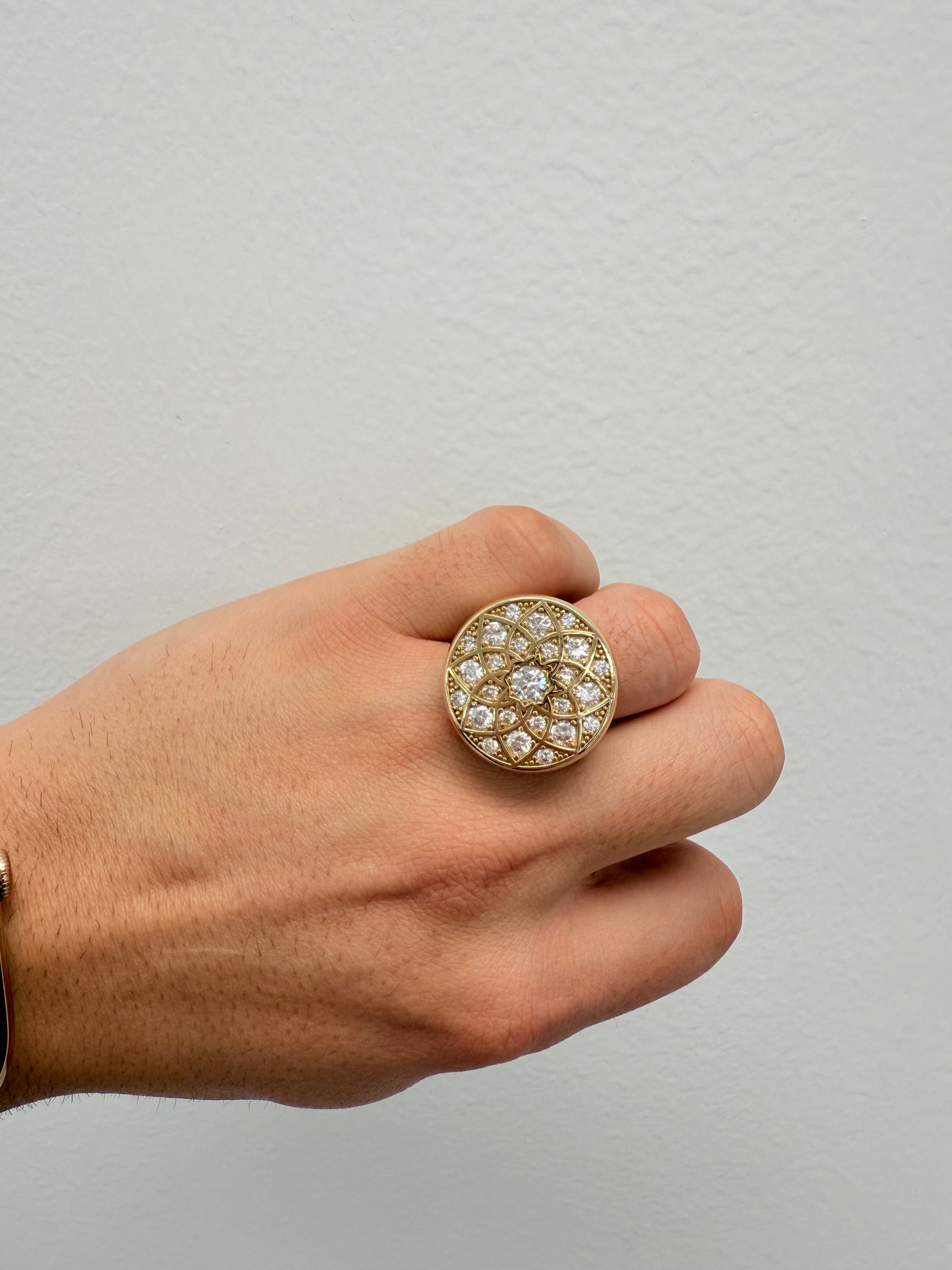 Anillo Roseta de 14 kt !!