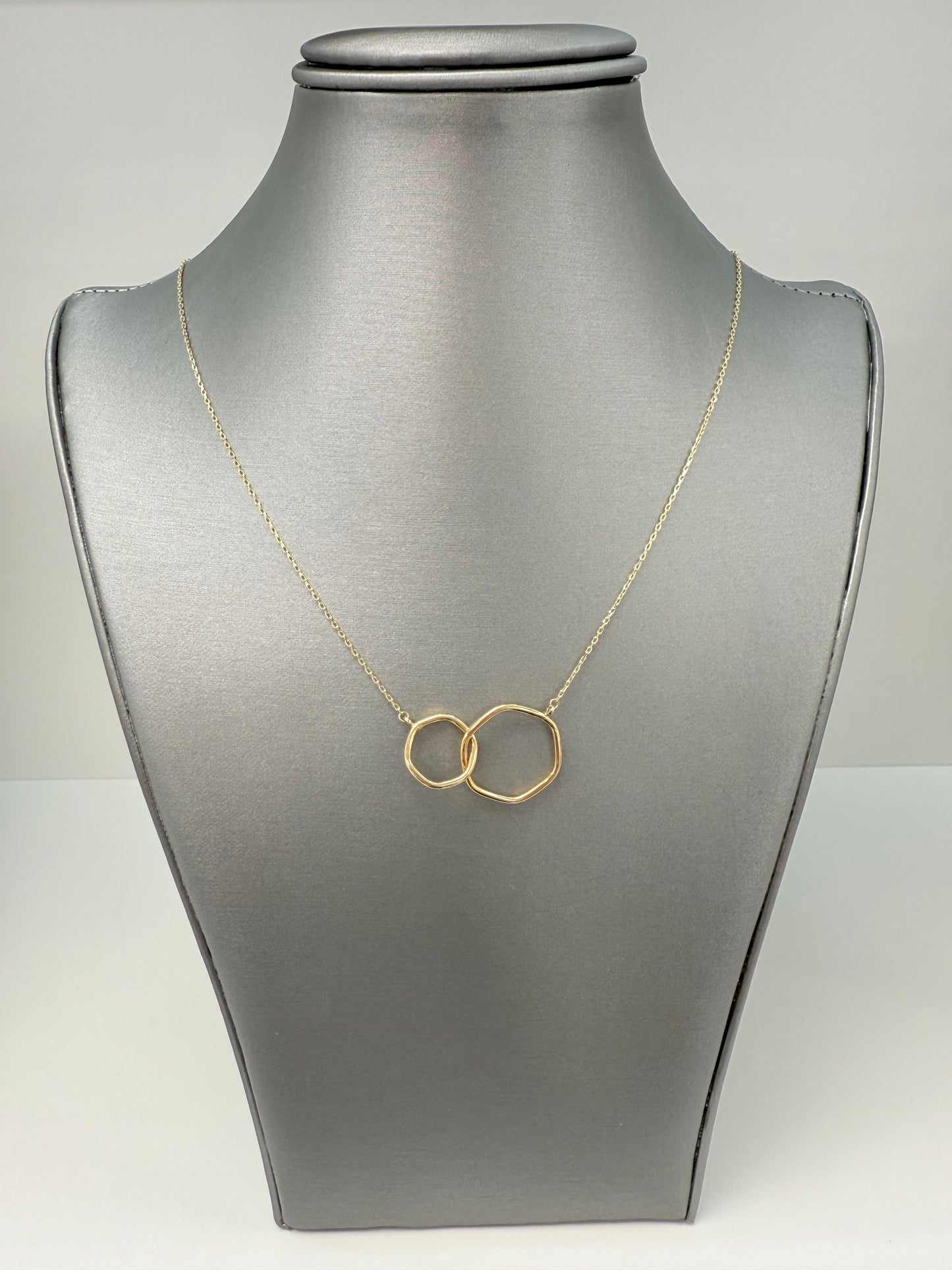 Cadena de dos aros en 14 kt !!