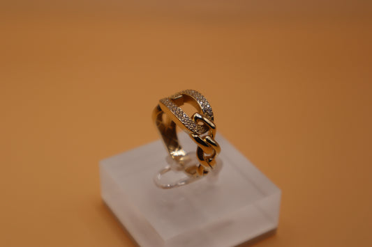 Anillo de cadena 14k