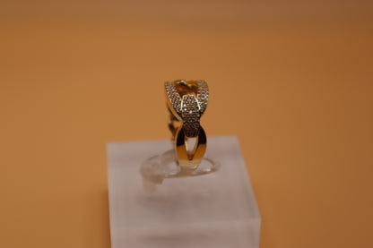 Anillo de cadena 14k