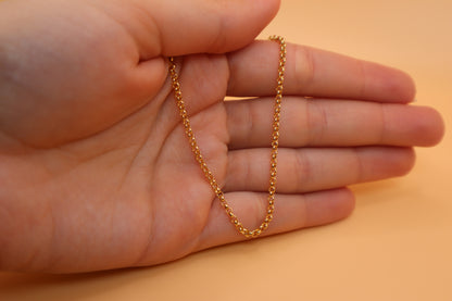 Pulsera rolo 18k